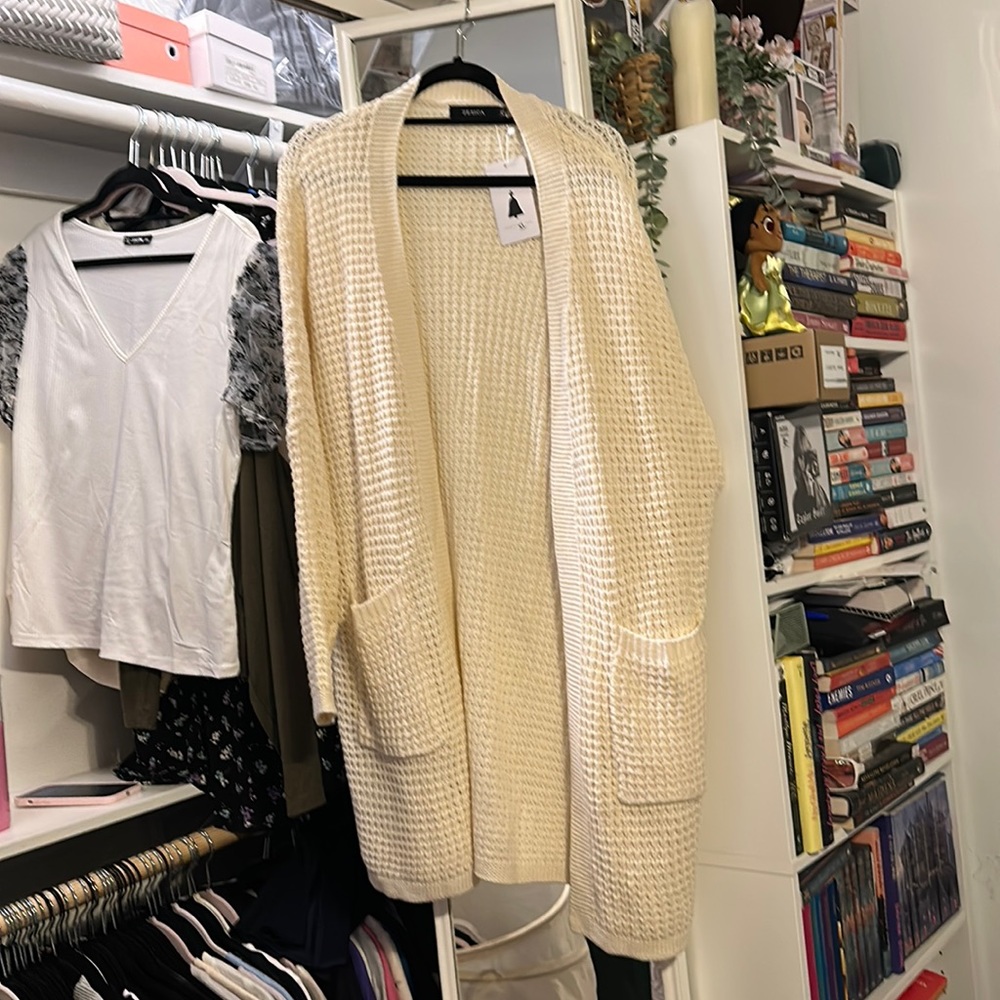 Cream Cardigan